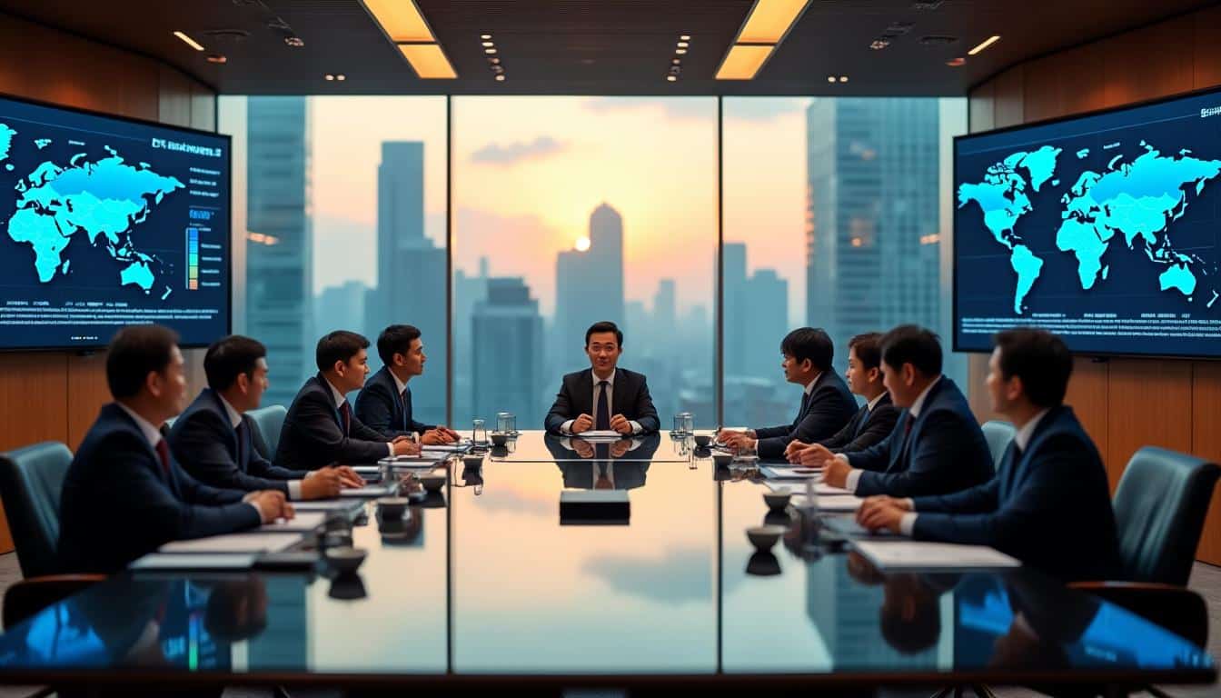 Illustration: Comment les établissements bancaires chinois structurent le système financier national et international