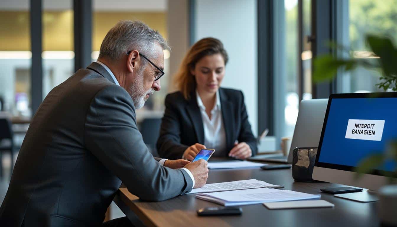 Illustration: Comprendre l’interdiction bancaire et ses conséquences