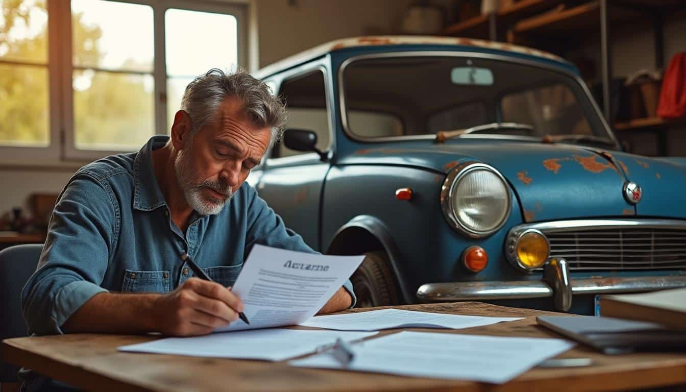 Illustration: Comprendre l'assurance tous risques pour un véhicule ancien : garanties et mécanismes essentiels