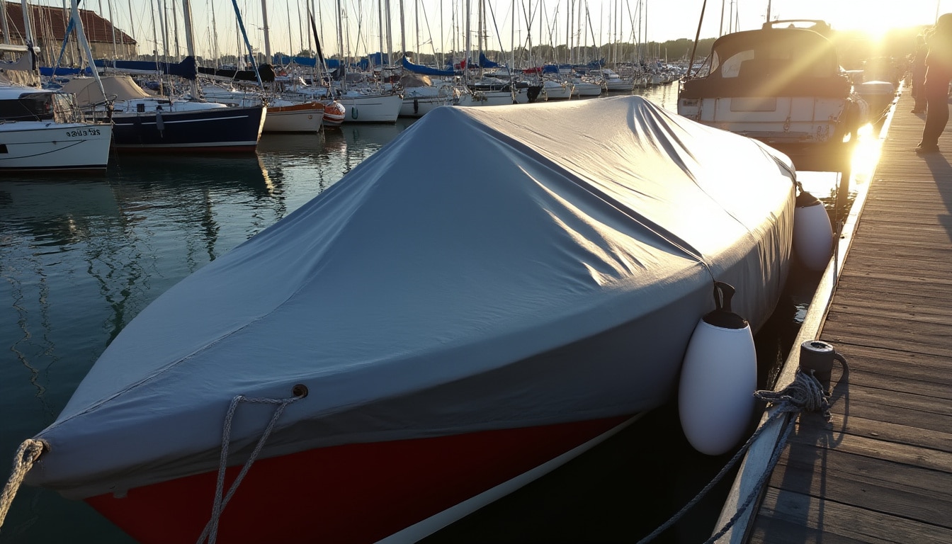 Illustration: Comprendre le rôle essentiel d’une couverture pour bateau de plaisance