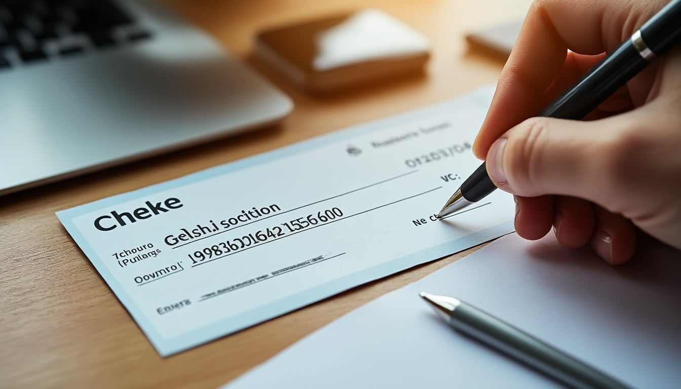 Comprendre le numéro du chèque : utilité et localisation clé