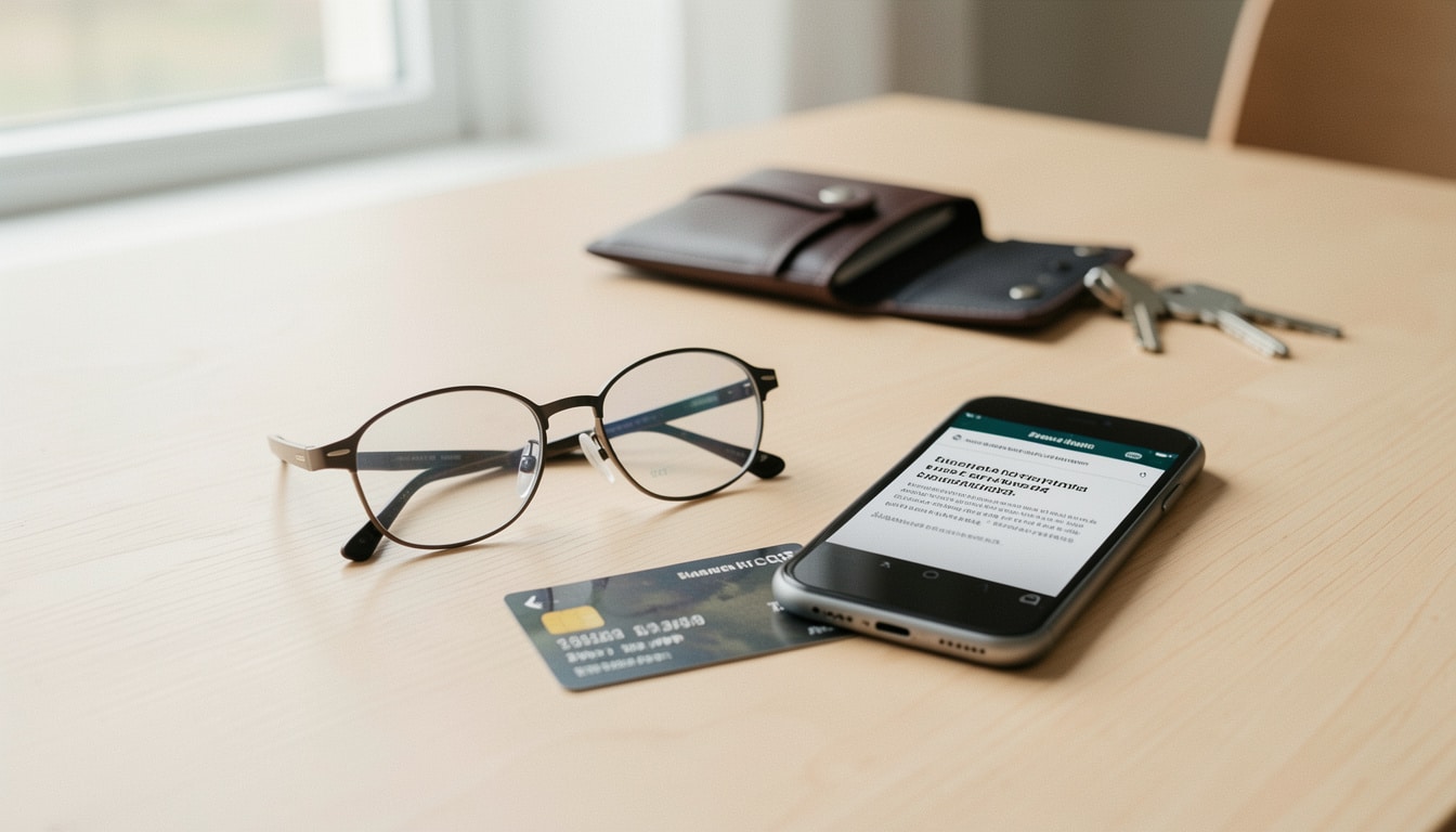 Vol de lunettes et assurance de la carte bancaire